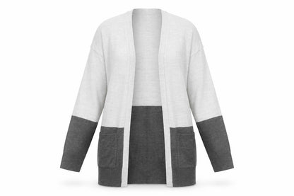 Womens UK Size M M&Co Grey Cardigan Jumper