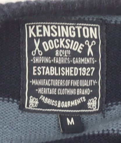 Kensington Dockside Men's Blue Striped Pullover Jumper M