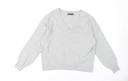 Womens UK Size L Marks and Spencer Grey Pullover Jumper