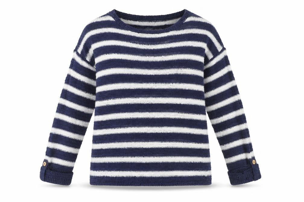 Womens UK Size S Nina Murati Blue Pullover Jumper