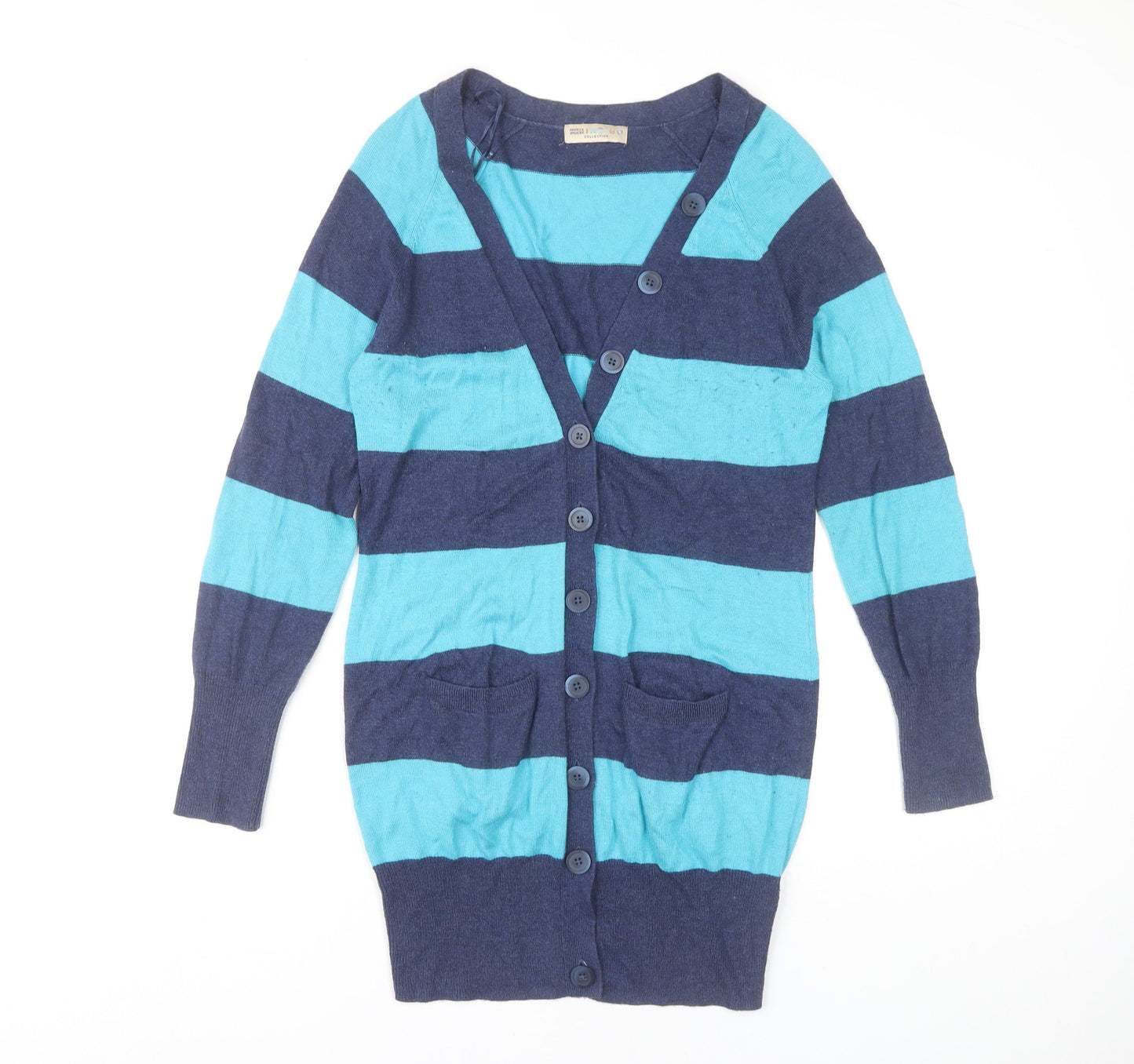 Womens UK Size 8 Marks and Spencer Multicoloured Cardigan Jumper