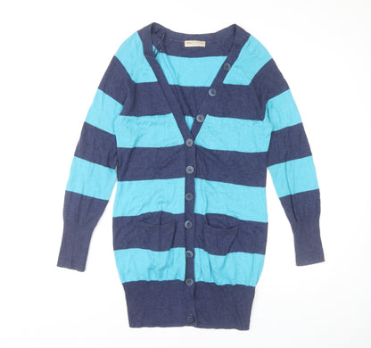 Womens UK Size 8 Marks and Spencer Multicoloured Cardigan Jumper