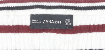 Womens UK Size 12 Zara Multicoloured Pullover Jumper