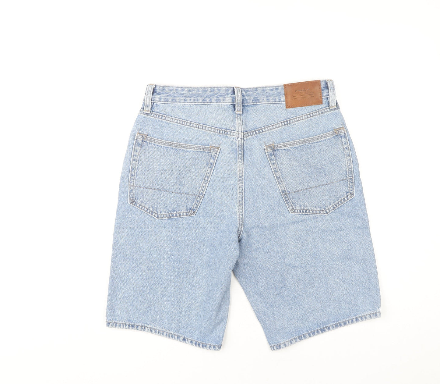 Marks and Spencer Men's Blue Denim Shorts