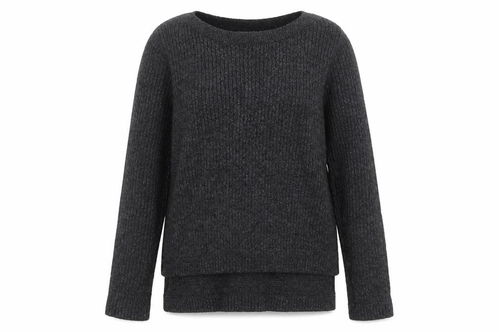 Womens UK Size 12 H&M Black Pullover Jumper