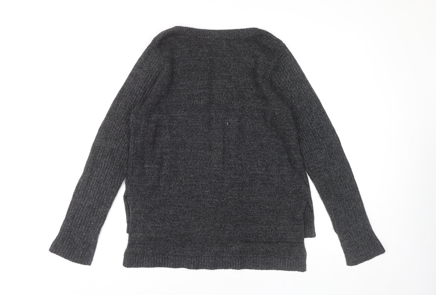 Womens UK Size 12 H&M Black Pullover Jumper