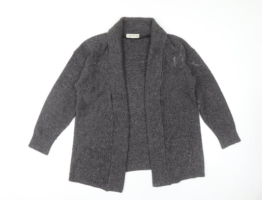 Womens UK Size 10 Berketex Black Cardigan Jumper
