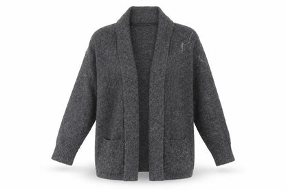 Womens UK Size 10 Berketex Black Cardigan Jumper