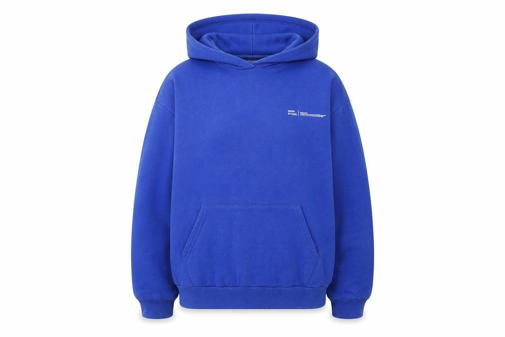 Womens UK Size S Boohoo Blue Pullover Hoodie