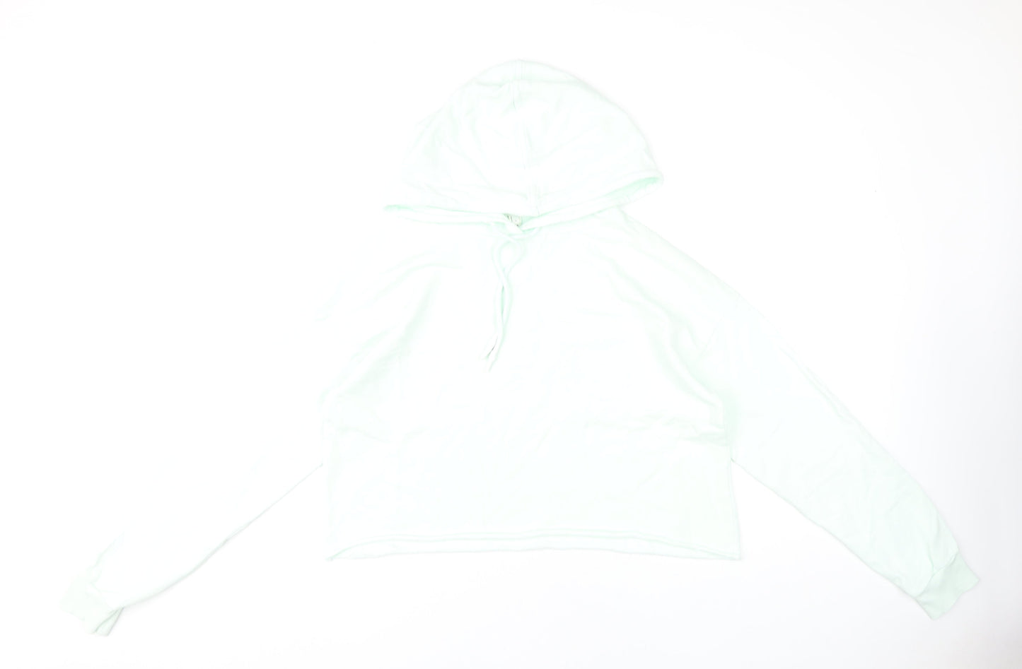 River Island Women's White Pullover Hoodie Size S