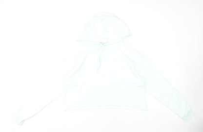 River Island Women's White Pullover Hoodie Size S