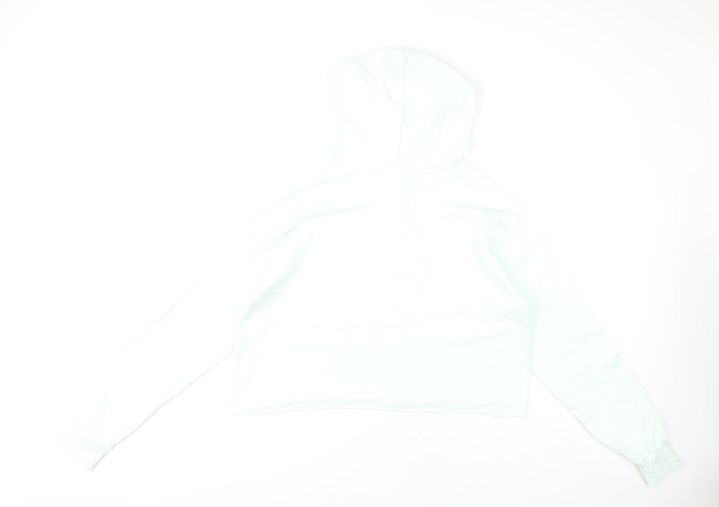 River Island Women's White Pullover Hoodie Size S