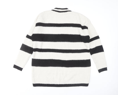 Womens UK Size S NEXT Black Pullover Jumper