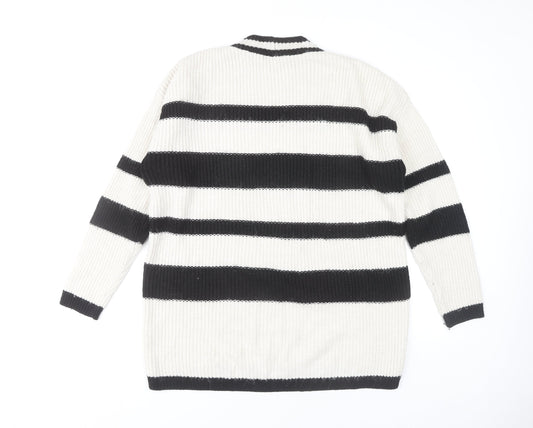 Womens UK Size S NEXT Black Pullover Jumper