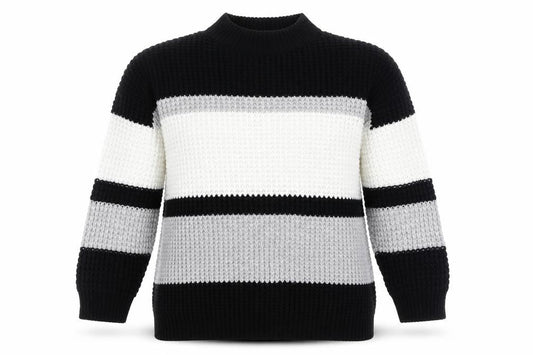 Womens UK Size M PRETTYLITTLETHING Black Pullover Jumper