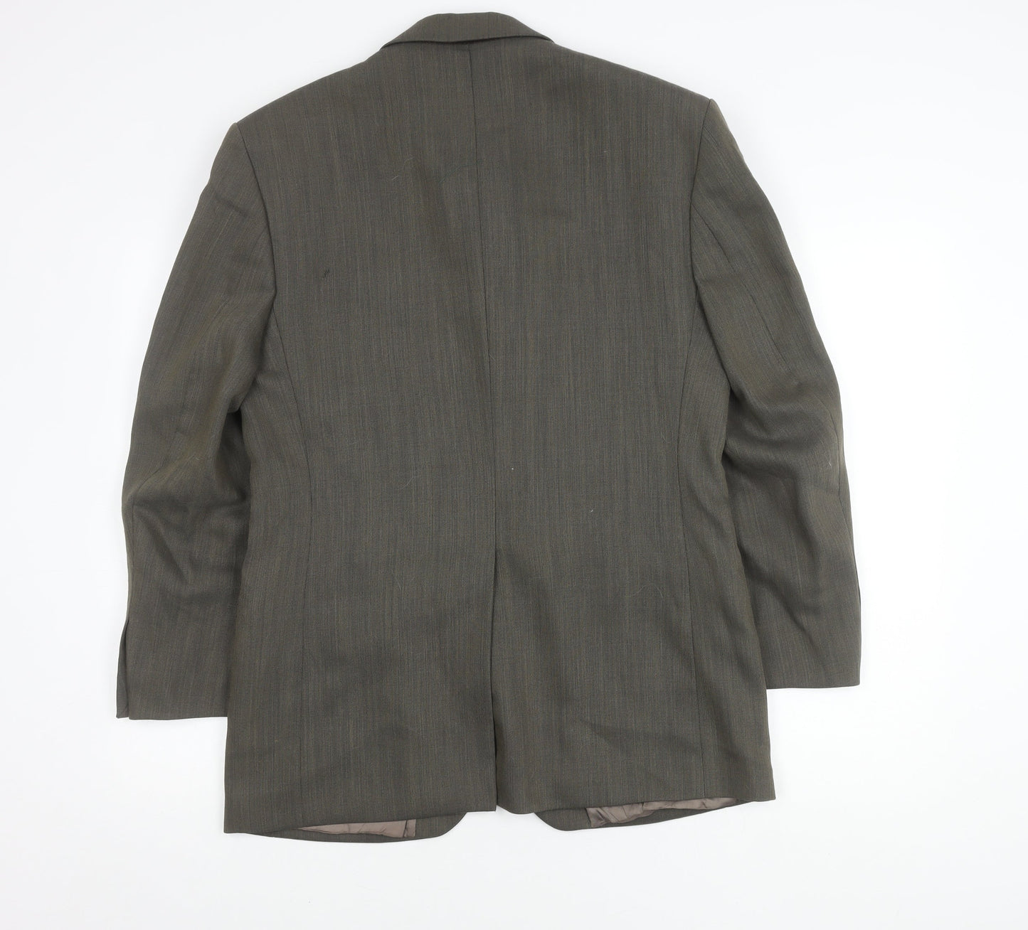 Mens UK Size 38 Jeff Banks Regular Brown Suit Jacket