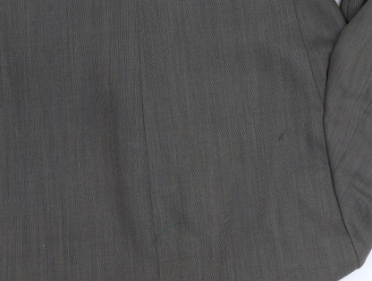 Mens UK Size 38 Jeff Banks Regular Brown Suit Jacket