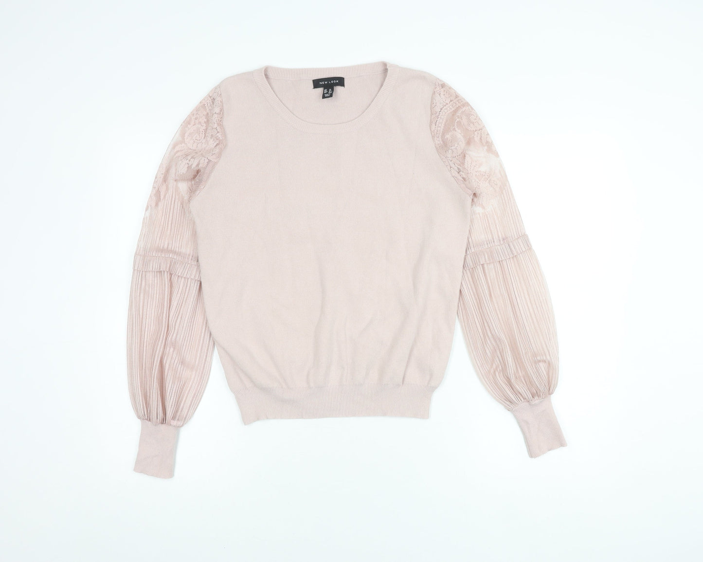 Womens UK Size 12 New Look Pink Pullover Jumper