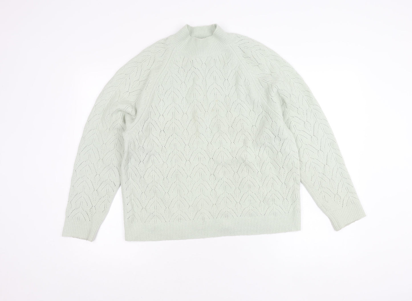 Womens UK Size L Uniqlo Ivory Pullover Jumper