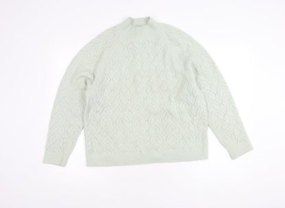 Womens UK Size L Uniqlo Ivory Pullover Jumper