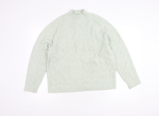 Womens UK Size L Uniqlo Ivory Pullover Jumper