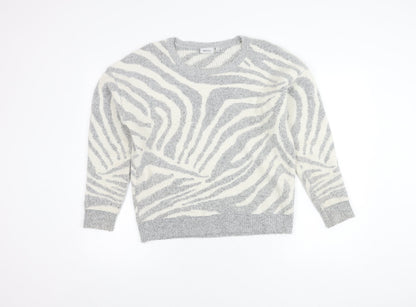 Womens UK Size 12 NEXT Grey Pullover Jumper