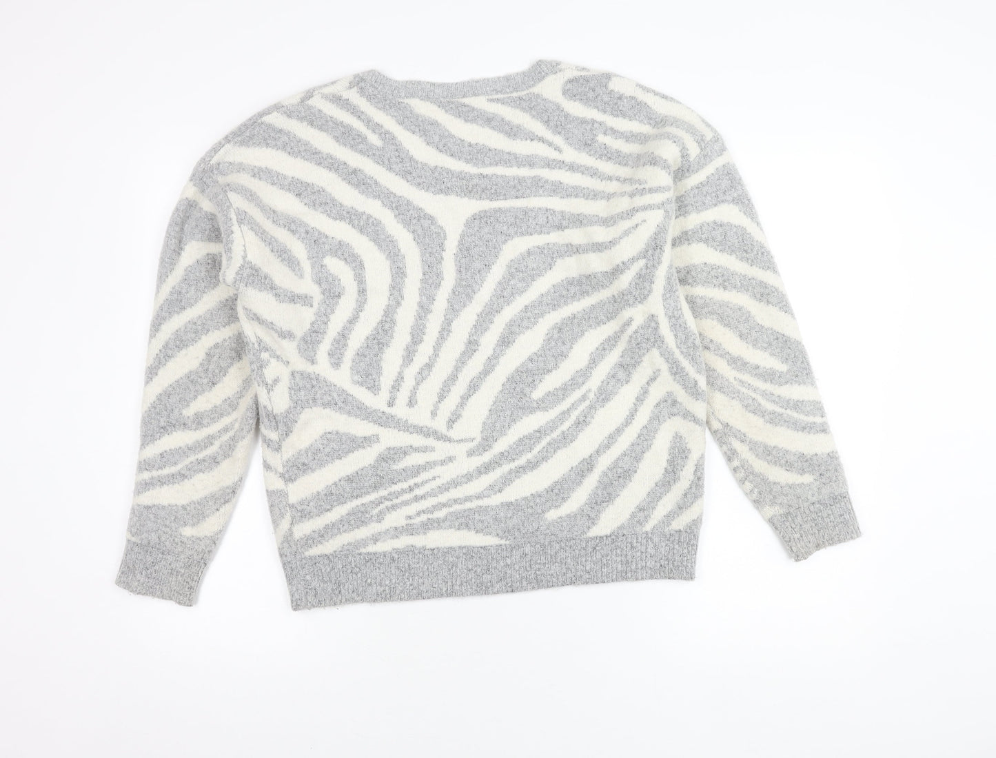 Womens UK Size 12 NEXT Grey Pullover Jumper