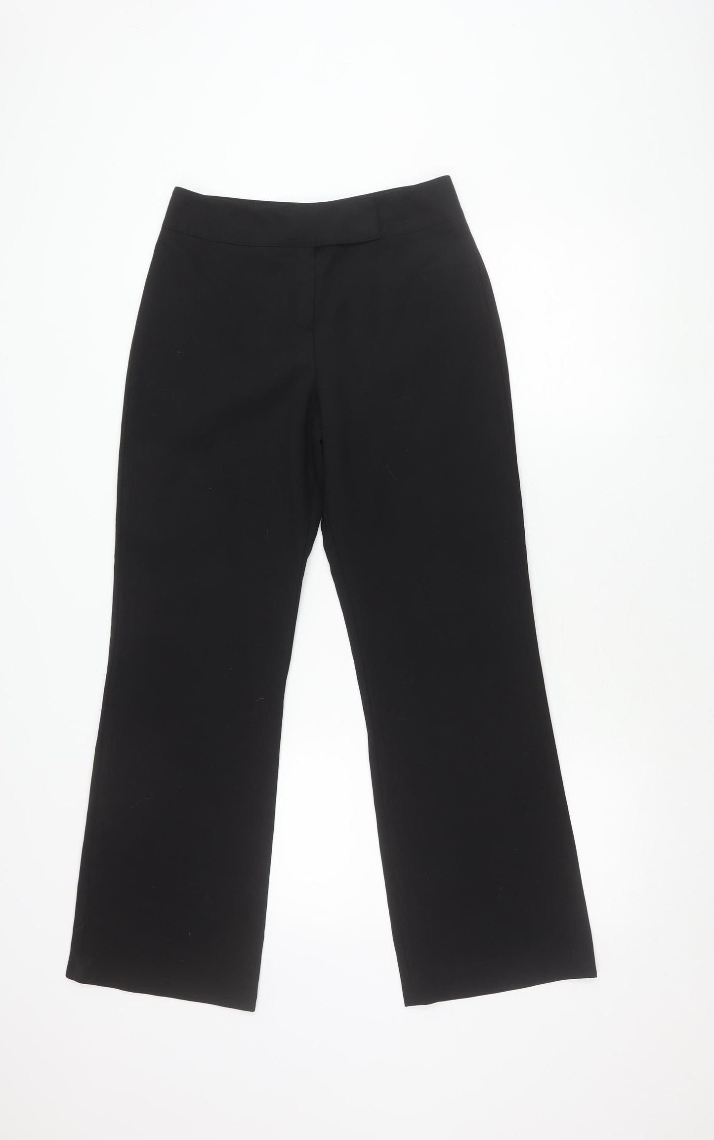 Andrea Mare Women's Black Trousers Size 12 Wool Blend