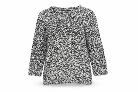 Womens UK Size M BM Collection Grey Pullover Jumper