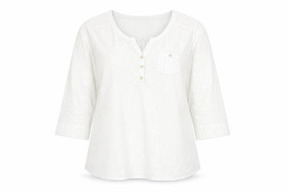 Womens UK Size 14 Faithful & True White  Blouse