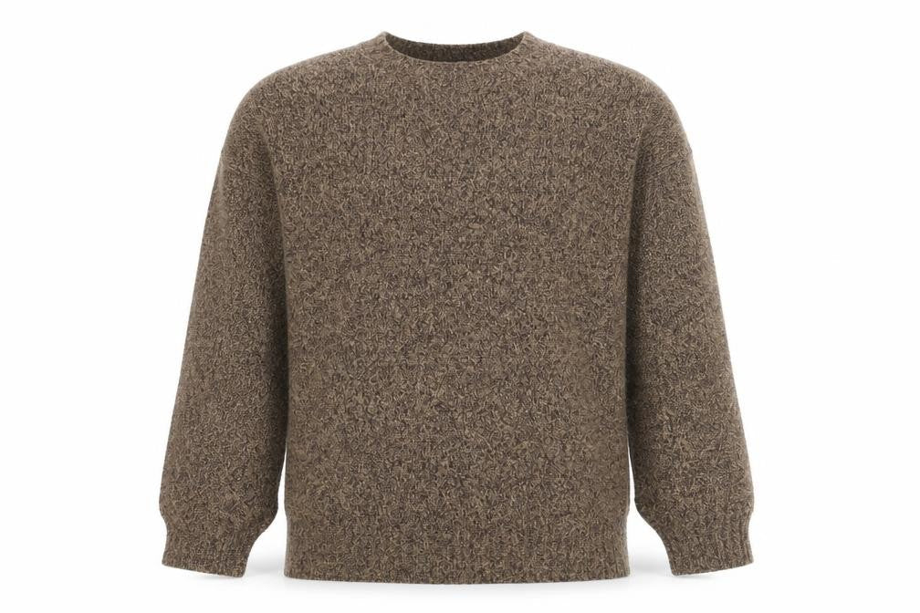 Mens UK Size S Zara Brown Pullover Jumper