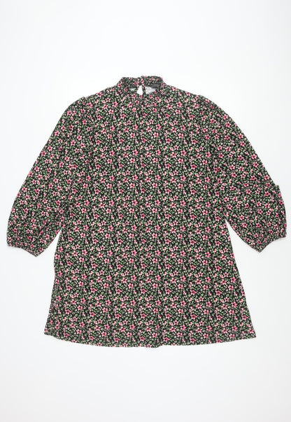 Papaya Womens Multicoloured Floral Dress Size 14