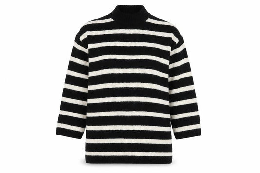 Womens UK Size XS H&M Black Pullover Jumper
