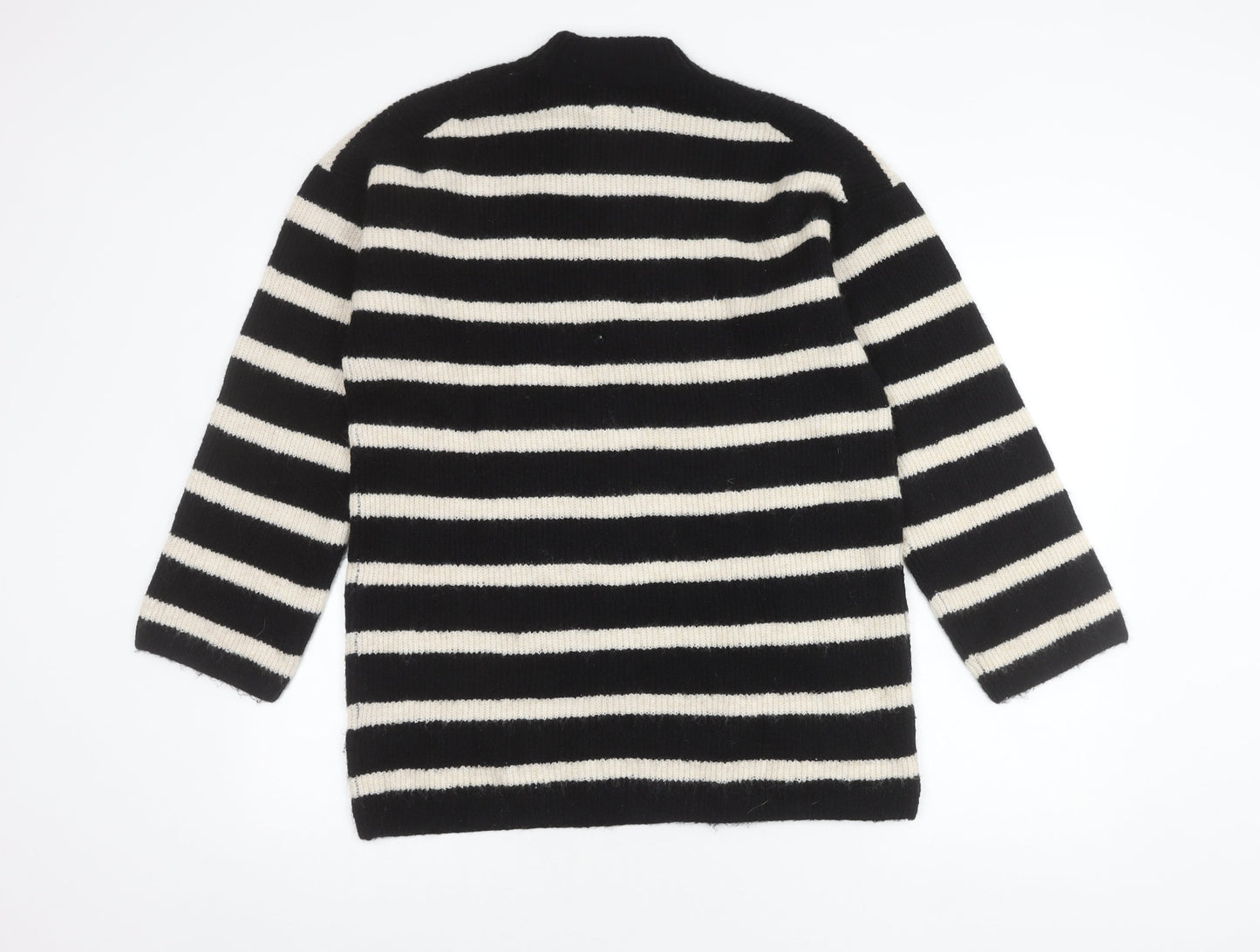 Womens UK Size XS H&M Black Pullover Jumper