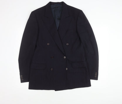 Mens UK Size 48 Jaeger Regular Black Suit Jacket