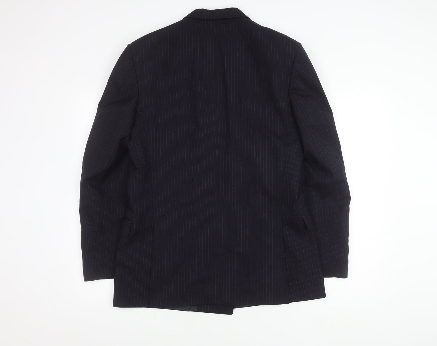 Mens UK Size 48 Jaeger Regular Black Suit Jacket