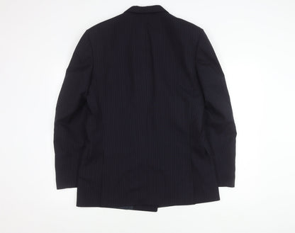 Mens UK Size 48 Jaeger Regular Black Suit Jacket
