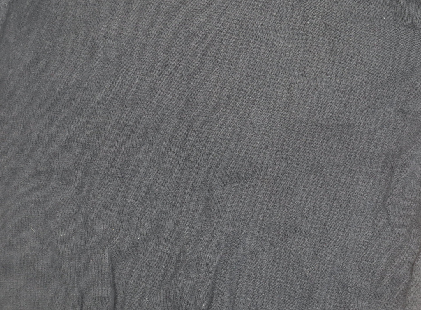 Marks and Spencer Men's Black V-Neck Jumper L