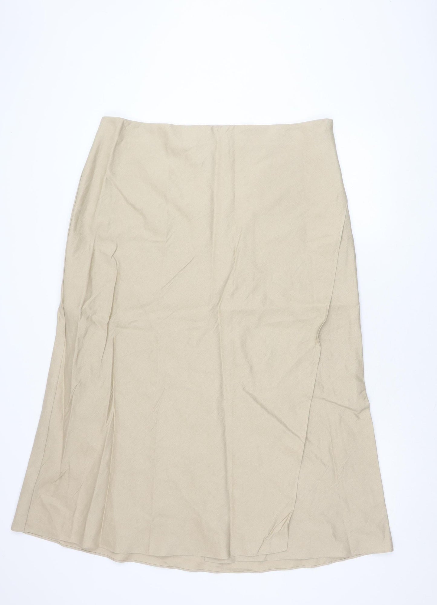 Marks and Spencer Women Beige Skirt Size 20