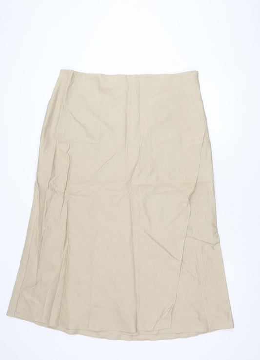 Marks and Spencer Women Beige Skirt Size 20