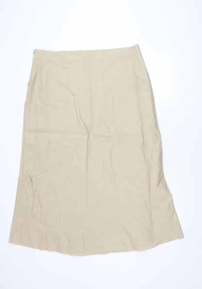 Marks and Spencer Women Beige Skirt Size 20