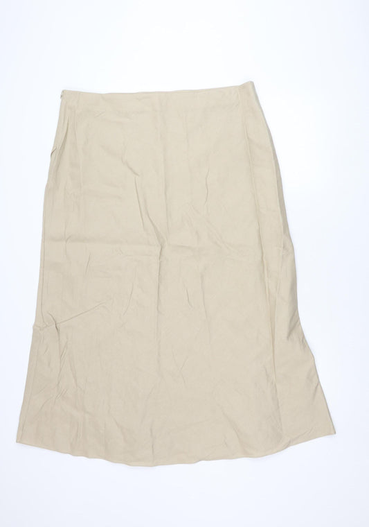 Marks and Spencer Women Beige Skirt Size 20