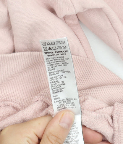 Womens UK Size M Marks and Spencer Pink Pullover Sweatshirt