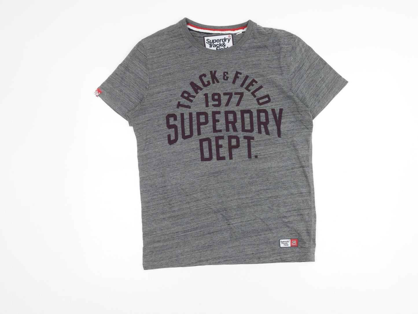 Superdry Men's Grey Graphic Print T-Shirt M