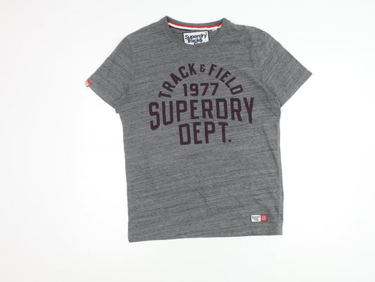 Superdry Men's Grey Graphic Print T-Shirt M