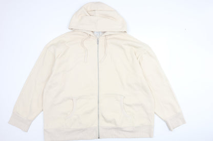 Womens UK Size L Topshop Beige Basic Jacket