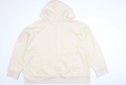 Womens UK Size L Topshop Beige Basic Jacket