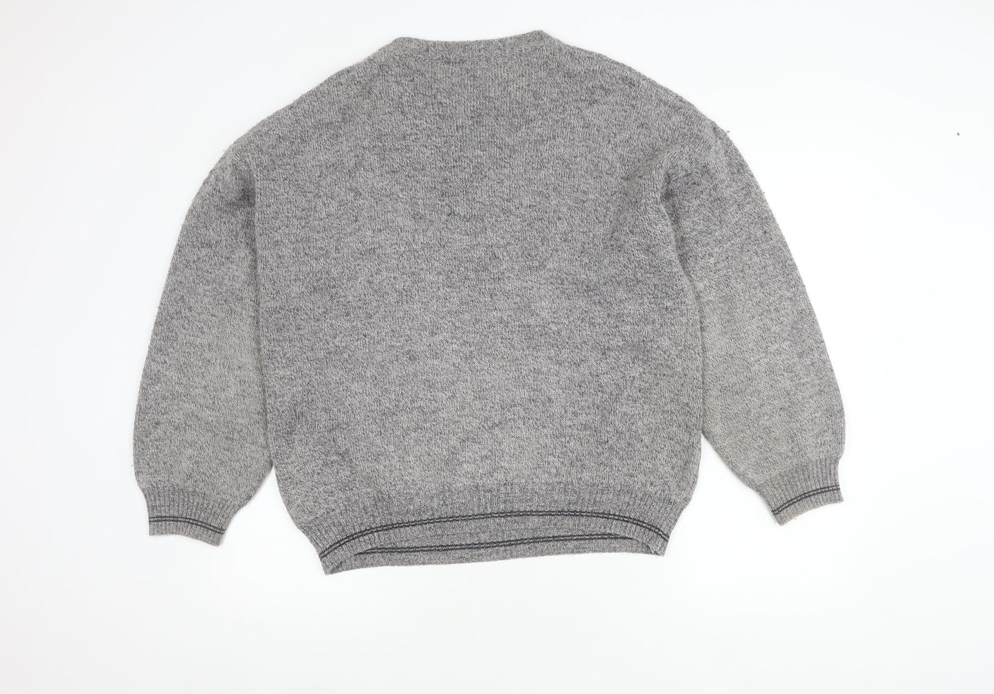 C&A Men's Grey Pullover Jumper - M
