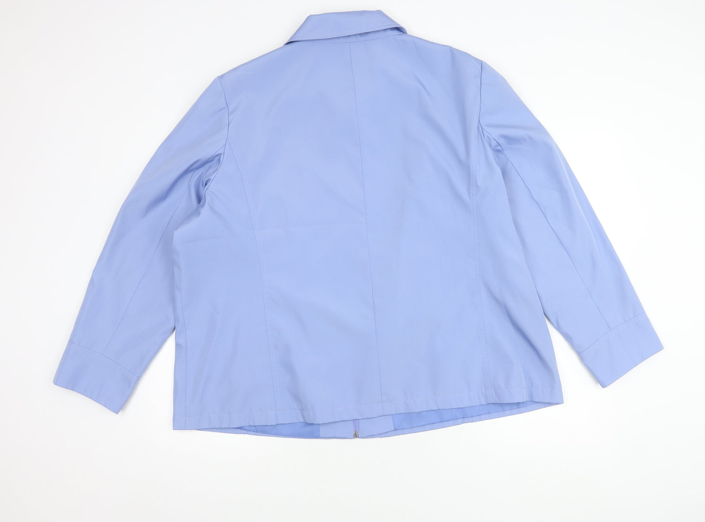 Womens UK Size XL BM Blue Basic Jacket