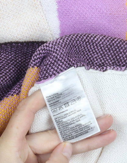 Womens UK Size XS H&M Multicoloured Pullover Jumper
